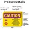 Signmission Radiation & Laser Sign, 7 in H x 10 in W, Vinyl Decal, Rectangle OS-2PACK-CR-D-710-L-10157 - alternate 2